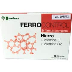 Roan-farma Ferro Control Fórmula 30caps Completa