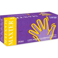 Maxter Luva de Látex em Pó Grande Sem Pó 100uts