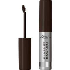 L'Oreal Mascara Pump & Set Brow Artist 108 Dark Brown 4.9ml
