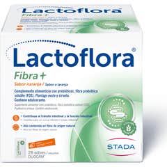 Lactoflora Fibra+ probióticos e fibra natural 28 sachês