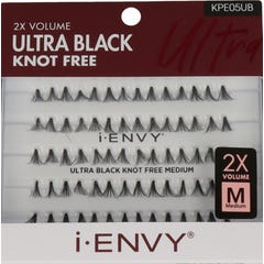 i-Envy Ultra Black Knot Free Medium Lashes 70 Unidades