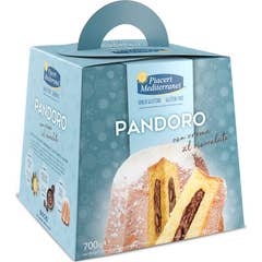 Piaceri Mediterranei Pandoro With Chocolate Cream Bio 700g Piaceri Mediterranei Pandoro With Chocolate Cream Bio 700g