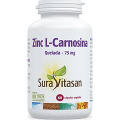 Sura Vitasan Zinco L-Carnosina 60 cápsulas