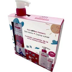 Letifem Pack Pediatric Gel Íntimo 250ml + Creme Vulvar 30ml