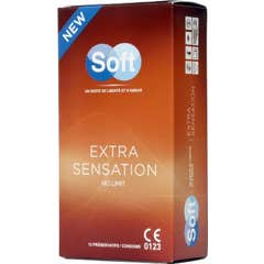 Soft Extra Sensations Condoms 12uds