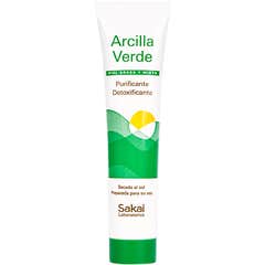 Máscara de argila verde Sakai 100g