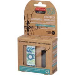 Manouka Kameleo Pulseira Antimosquitos + Recarga 6 ml