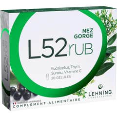 Lehning L52 Rub Nariz Garganta 20caps