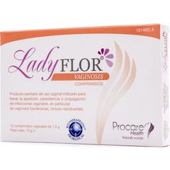 Ladyflor Vaginosis 10 Comprimidos Vaginales