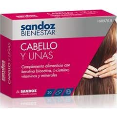 Sandoz Bienestar Cabellos Y Uñas 90 Caps SANDOZ,