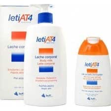 LetiAT4 leite corporal 500ml+gel de banho 200ml
