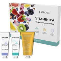 Bioearth Caixa Vitamínica Clear And Regenerating Set 3 unid