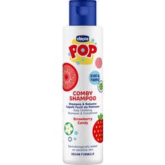 Chicco Pop Comby Champô & Condicionador Morango 250 ml