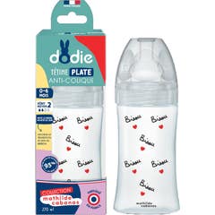 Dodie Biberão Bico Plano Anticólica Mathilde 270 ml 1 Unidade