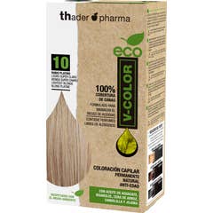 Thader Pharma Kit Eco V-Color Coloração 10 Louro Platino