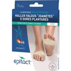 Epitact Almofada Dupla Proteção Tamanho S (36-38) 1 Par