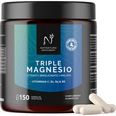 Natnatura Triple Magnesio 150 cápsulas