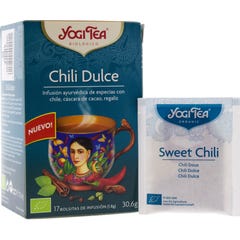 Chá de Yogi doce pimentão 17 sacos