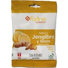 Farline Sweetsin Caramelos Gengíbre Limão 35g