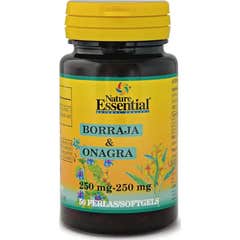 Borragem Essencial da Natureza + Prímula Nocturna 500mg 50 pérolas Borragem Essencial da Natureza + Prímula Nocturna 500mg 50 pérolas