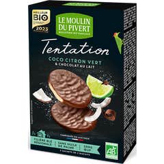 Le Moulin du Pivert Tentation Coco e Limão Bio 110g