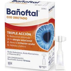 Reva Bañoftal Olho Irritado 15 Monodoses 0,5 ml