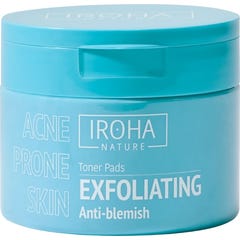 Iroha Nature Acne Prone Skin Discos Tónico Esfoliante 50 Unidades