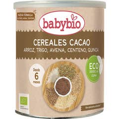 Cereais Preparados Babybio Orgânicos Com Cacau 220g