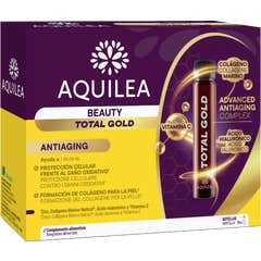 Aquilea Beauty Total Gold Antienvelhecimento 14 Ampolas