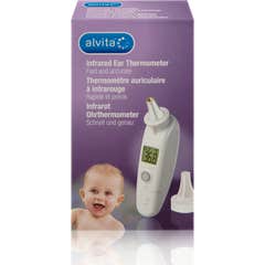 Termómetro de Ouvido Infravermelho Alvita