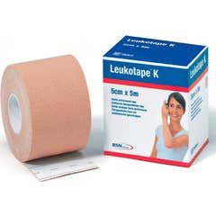 Leukotape K Bandage Neuro Técnica Muscular Vnm beige 5 Cm X 5 C