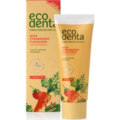 Ecodenta Dentifrice Green Enfants Goût Fraise des Bois 75ml