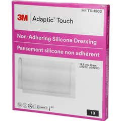 3M Adaptic Touch 12.7 x 15 cm Penseira de Silicone 10 un.
