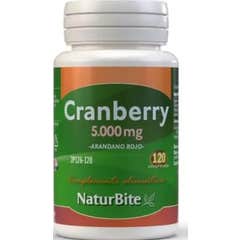 Naturbite Cranberry Cranberry Vermelho 5000mg 120comp