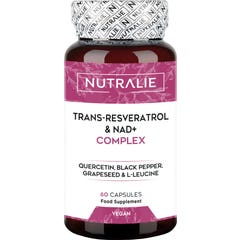 Nutralie Trans Resveratrol y NAD+ 60caps
