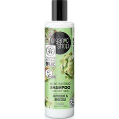 Organic Shop Moisturizing Shampoo Artichoke & Broccoli Dry Hair 280ml