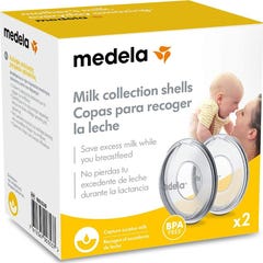 Medela cobre a coleção de leite 2uds