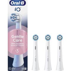 Oral-B Io Gentle Care Escova Elétrica Recarga Branco 3 Unidades