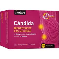Vitalart Vitalart Cándida 30Compr + 30 Perlas Vitalart Vitalart Cándida 30Compr + 30 Perlas