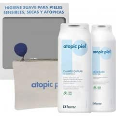 Shampoo de Cabelo Atópico Pack 200ml + Gel de Banho 200ml + Neces