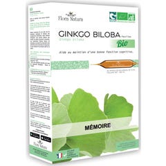 Flora Natura Ginkgo Biloba Bio 20x15ml