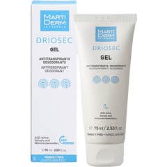 MARTIDERM ™ Dentesec antitranspirante mãos e pés gel 75ml