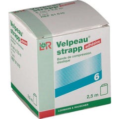 L&R Velpeaustrap Bla 2M5X 6Cm