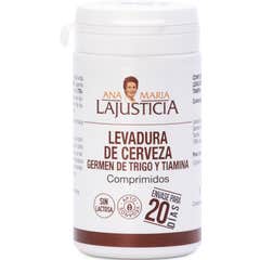 Ana Maria Lajusticia Levedura + Germe de Trigo + Tiamina 80 tabs