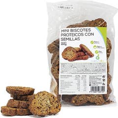 GoodyFoods Mini Biscotes Proteicos con Semillas 100g