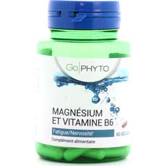 Go Phyto Magnésio e Vitamina B6 60 Cápsulas