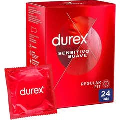 Durex™ Sensitivo Suave Easy-On preservativos 24uds Durex™ Sensitivo Suave Easy-On preservativos 24uds