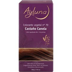 Ayluna Tintura de Cabelo Vegetal Nº 70 Castanho Canela 100g