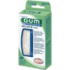 Implante de fio dental GUM ™ para implantes de fio dental sem cera 50 roscax30cm