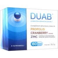 Nutrivercell Duab Propolis Cranberry Zinco 60 cápsulas